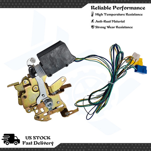 Rear side door lock - lock, actuator
